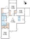 パークアヴェニュー湘南辻堂 北棟の間取り画像