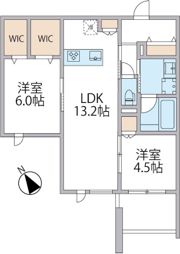パークアヴェニュー湘南辻堂 南棟の間取り画像