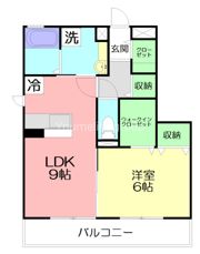 ミルフルールIIの間取り画像
