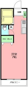 サイクルハイツの間取り画像
