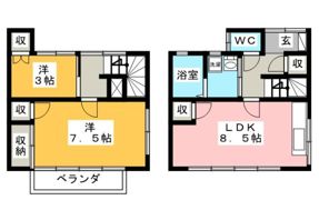 太田テラスの間取り画像