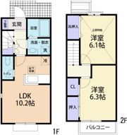 井ノ口スプリングサイドSの間取り画像