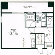 オパールマンションの間取り画像