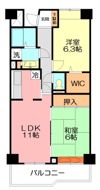 内藤マンションA棟の間取り画像