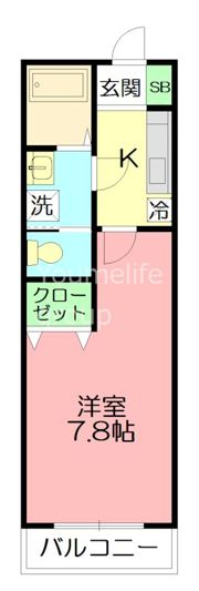 ヴィラ ブラージュの間取り画像