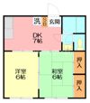 第2根岸ハイツの間取り画像