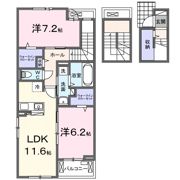 FloriaII（フローリアII）の間取り画像