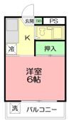 第1コーポナルセの間取り画像