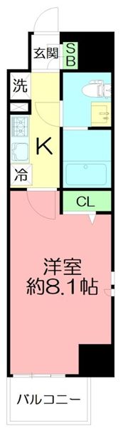 LIME RESIDENCE HIRATSUKA WESTの間取り画像