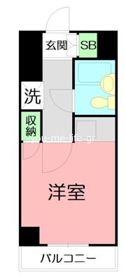 ジュネパレス平塚第16の間取り画像