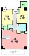 LUANA湘南の間取り画像
