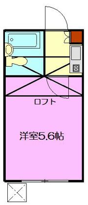 サンパレス桃浜の間取り画像
