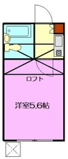 サンパレス桃浜の間取り画像
