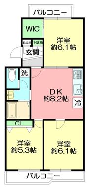 プレステージ本郷台の間取り画像