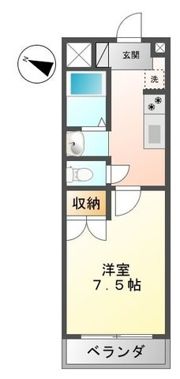 ソレイユ・エスの間取り画像