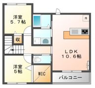 ウイングコートの間取り画像