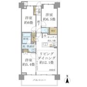 Brillia湘南辻堂海浜公園の間取り画像