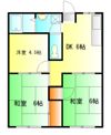 フォーブル酒匂Cの間取り画像