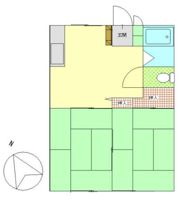 ブルーハイムの間取り画像