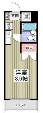 リュミエ本厚木の間取り画像