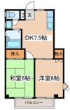 山田ハイツの間取り画像