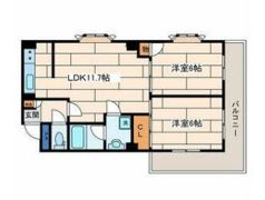 パールハイツ2の間取り画像