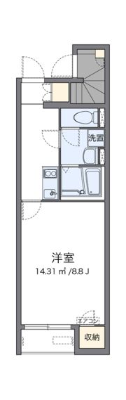 クレイノプルメリア23の間取り画像