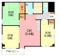 鴨宮ガーデンヒルズの間取り画像