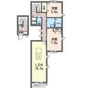 ロランジュ鎌倉の間取り画像