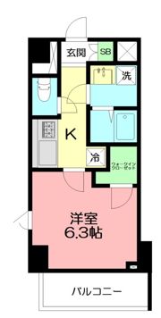 ルポルスタ湘南の間取り画像