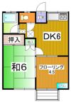 サンハイム内田B棟の間取り画像