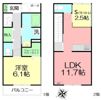 メゾンシュマン鵠沼の間取り画像