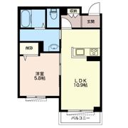シャーメゾンK湘南の間取り画像