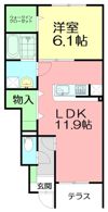 フォレストコート鵠沼桜が岡の間取り画像