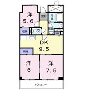 エステートピア小田原の間取り画像