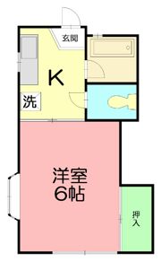 ハイツハーモニーの間取り画像