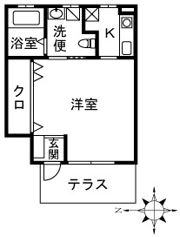 RONDII番館の間取り画像