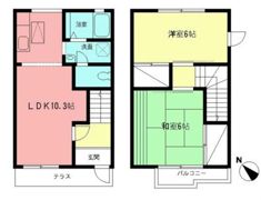 リバーサイド2の間取り画像
