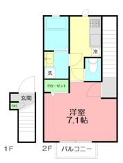セーヌ湘南の間取り画像