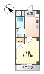 清田ビルの間取り画像