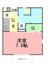 ヴォーグ東海大学前の間取り画像