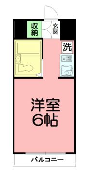 セザール藤沢の間取り画像