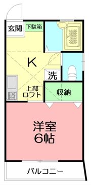 本町ドミール21の間取り画像