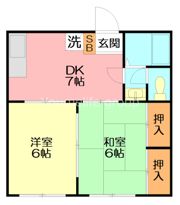 第2根岸ハイツの間取り画像