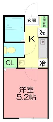 ウィステリア藤沢善行の間取り画像
