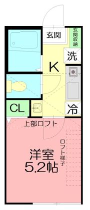ウィステリア藤沢善行の間取り画像