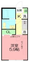 ウィステリア藤沢善行の間取り画像
