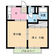 須藤ハイツBの間取り画像