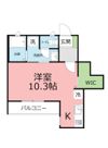ファーストライフ東大竹の間取り画像