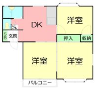 エクセル大磯A棟の間取り画像